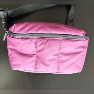 Calpak Quilted “Luka” Bag in Plum